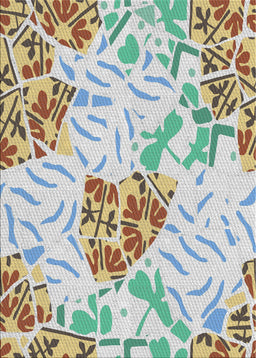 Machine Washable Transitional Army Brown Rug, wshpat632