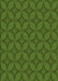 Patterned Dark Lime Green Rug, pat633grn