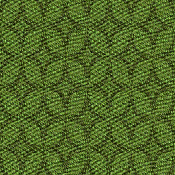 Patterned Dark Lime Green Rug, pat633grn