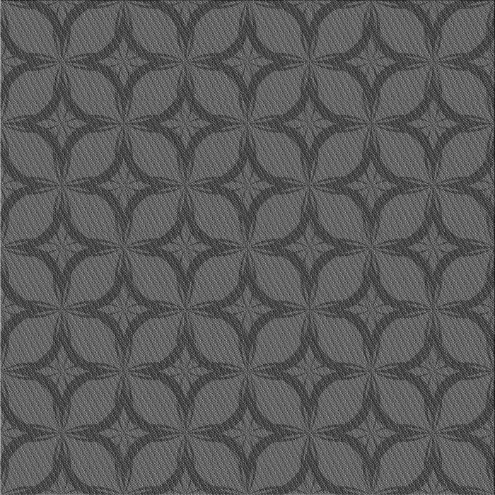 Round Machine Washable Transitional Silver Gray Rug, wshpat633gry