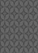 Patterned Silver Gray Rug, pat633gry
