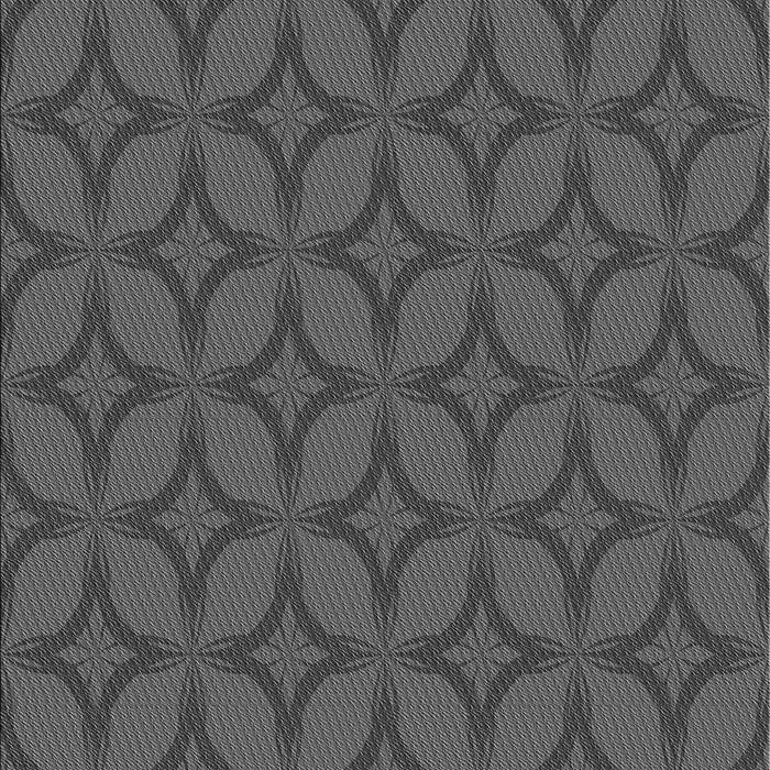 Patterned Silver Gray Rug, pat633gry