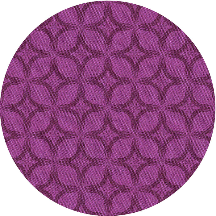 Square Machine Washable Transitional Burnt Pink Rug in a Living Room, wshpat633pur