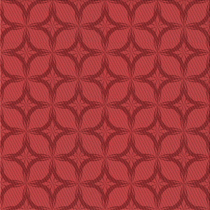 Round Machine Washable Transitional Red Rug, wshpat633rd