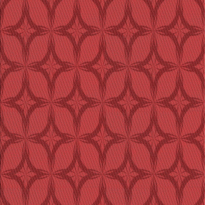 Patterned Red Rug, pat633rd