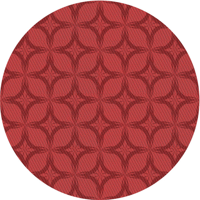Square Machine Washable Transitional Red Rug in a Living Room, wshpat633rd
