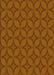 Patterned Orange Rug, pat633yw