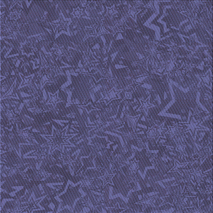 Round Patterned Slate Blue Rug, pat634blu