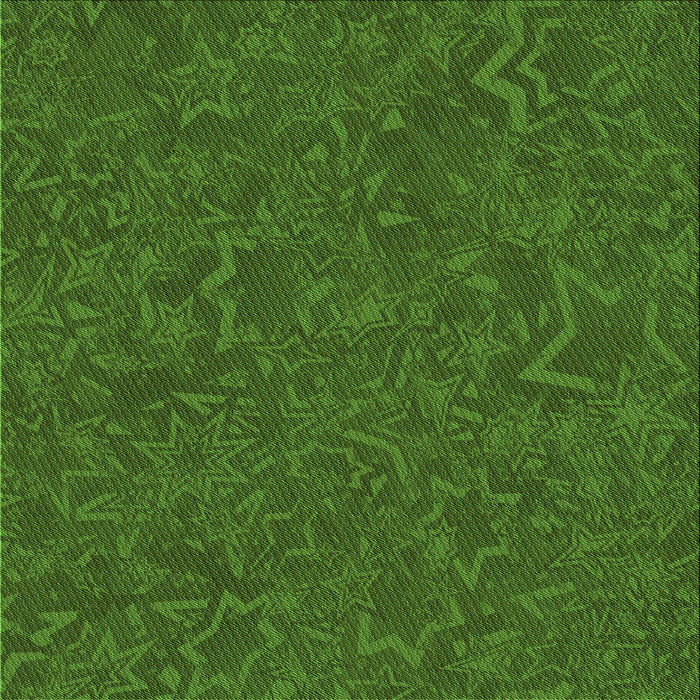 Round Patterned Dark Lime Green Rug, pat634grn