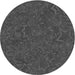 Square Machine Washable Transitional Dark Gray Black Rug in a Living Room, wshpat634gry