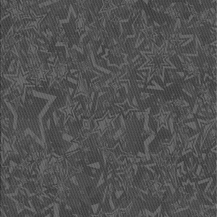 Patterned Dark Gray Black Rug, pat634gry