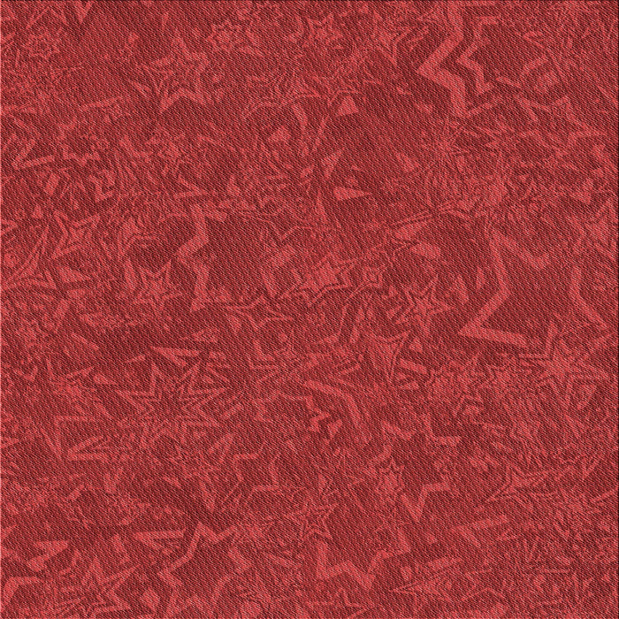 Round Patterned Red Rug, pat634rd