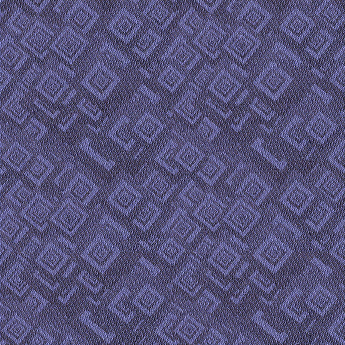 Round Patterned Slate Blue Rug, pat635blu