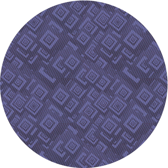 Square Machine Washable Transitional Slate Blue Rug in a Living Room, wshpat635blu