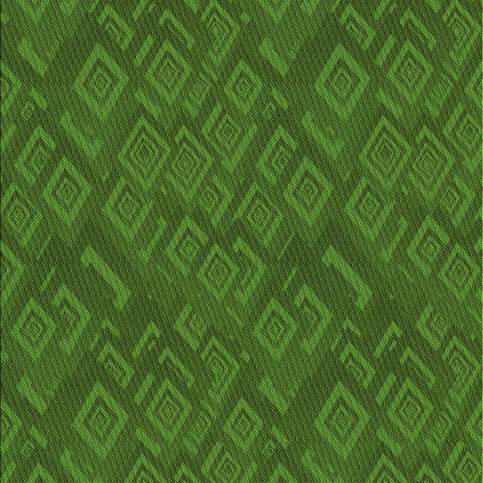 Patterned Dark Lime Green Rug, pat635grn
