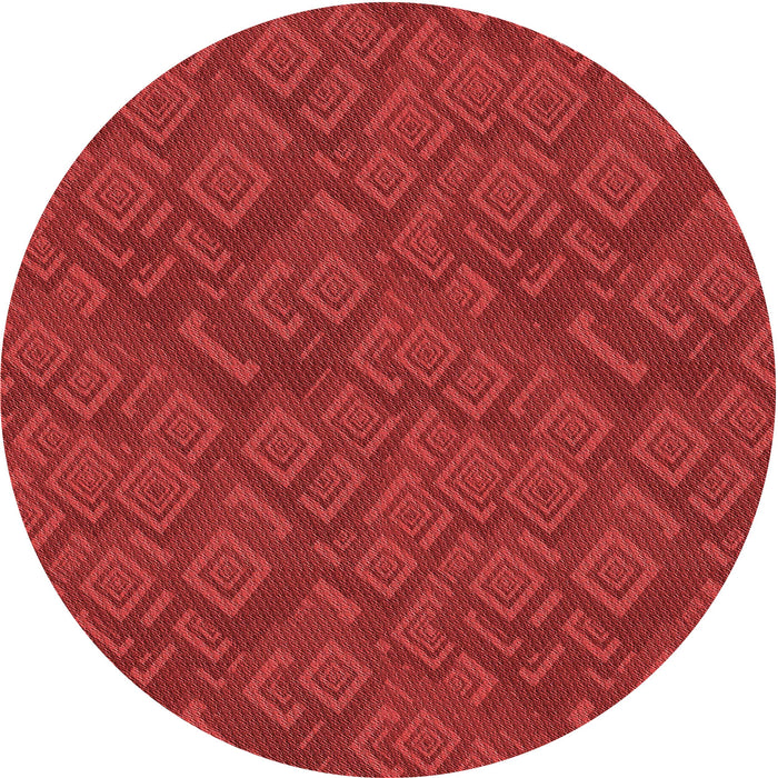 Square Machine Washable Transitional Red Rug in a Living Room, wshpat635rd
