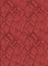 Machine Washable Transitional Red Rug, wshpat635rd