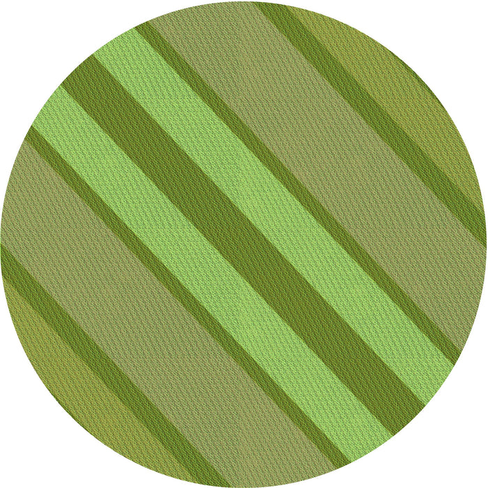 Square Machine Washable Transitional Green Rug in a Living Room, wshpat636grn