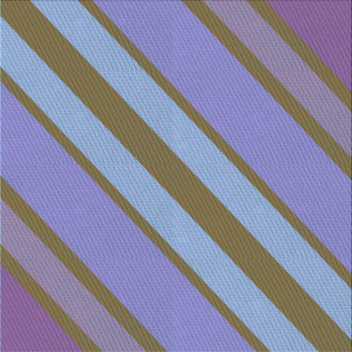 Round Patterned Columbia Blue Rug, pat636lblu