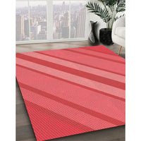 Patterned Red Rug, pat636rd