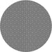 Square Patterned Cloud Gray Rug, pat637gry
