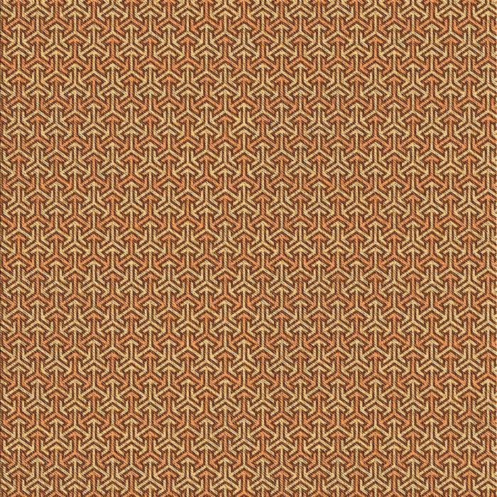 Patterned Orange Rug, pat637org