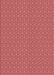 Patterned Light Coral Pink Rug, pat637rd