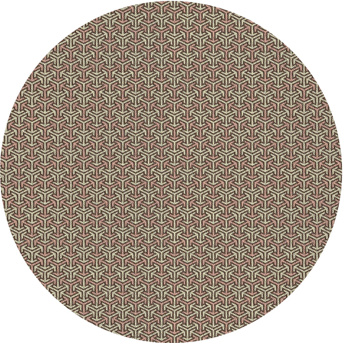 Square Machine Washable Transitional Dark Brown Rug, wshpat637