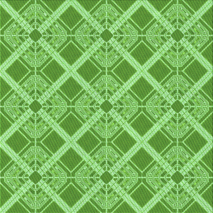 Round Machine Washable Transitional Emerald Green Rug, wshpat638grn