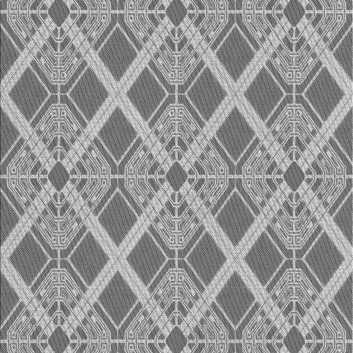 Machine Washable Transitional Silver Gray Rug, wshpat638gry