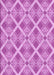 Patterned Violet Purple Rug, pat638pur