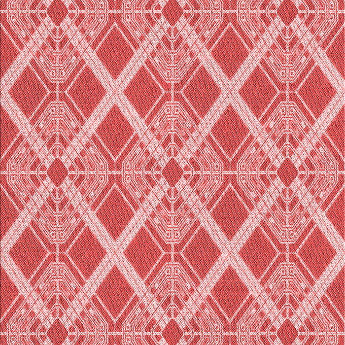 Machine Washable Transitional Pastel Pink Rug, wshpat638rd
