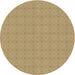 Square Machine Washable Transitional Light Brown Rug, wshpat639