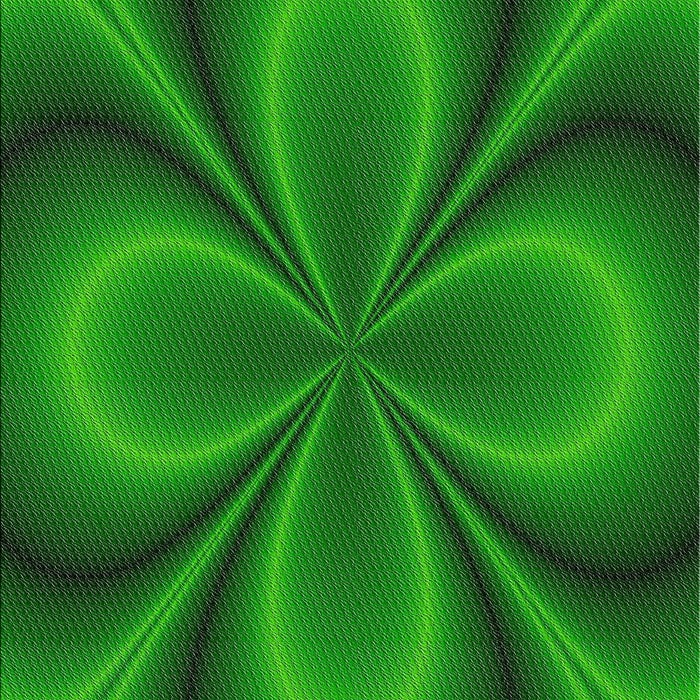 Patterned Lime Green Novelty Rug, pat63