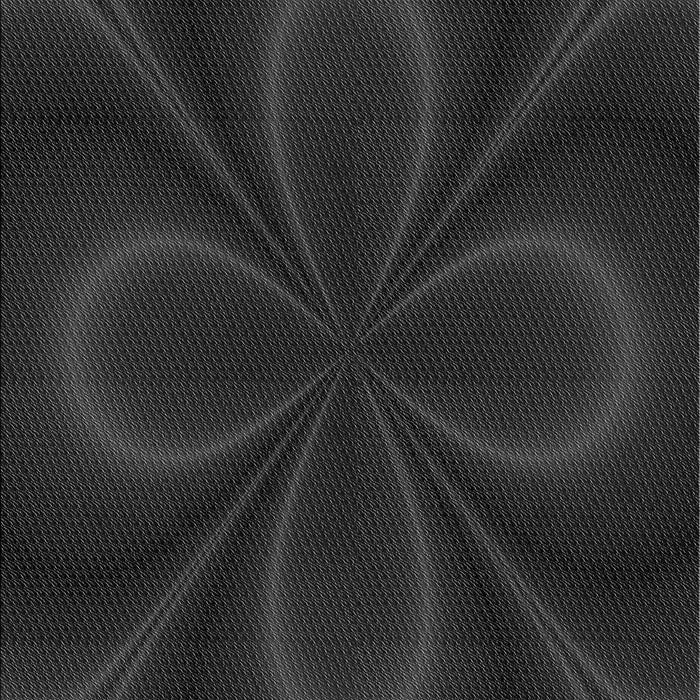 Patterned Midnight Gray Rug, pat64gry