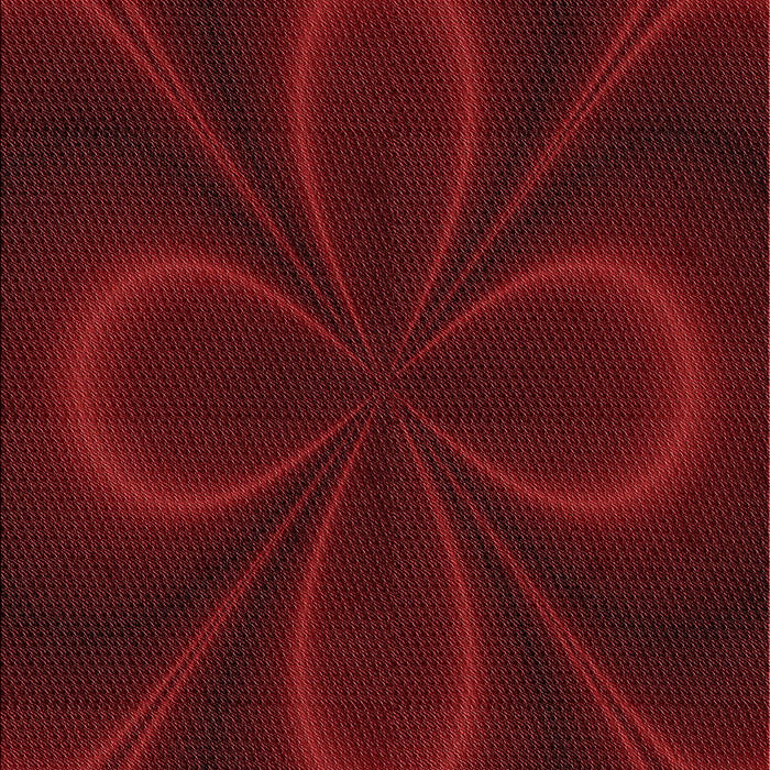 Square Patterned Red Rug in a Living Room, pat64rd