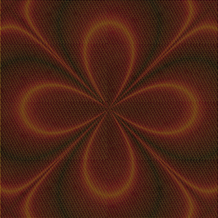 Round Machine Washable Transitional Saddle Brown Rug, wshpat64yw