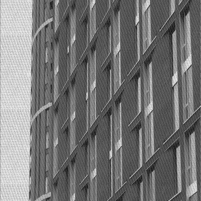 Machine Washable Transitional Dark Gray Rug, wshpat640gry