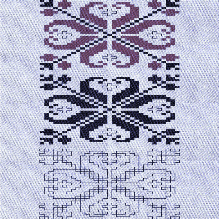 Round Machine Washable Transitional Lavender Blue Rug, wshpat642blu