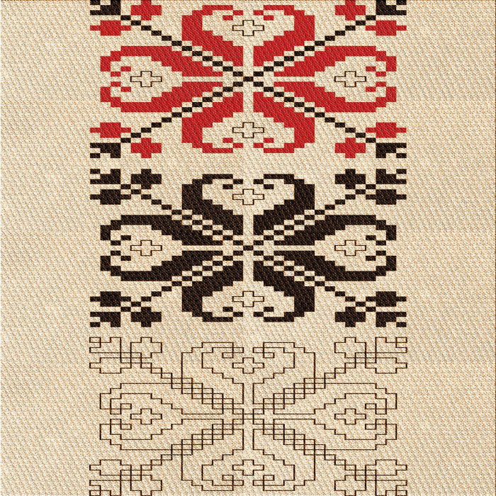 Round Machine Washable Transitional Navajo White Gold Rug, wshpat642org