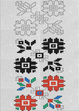 Machine Washable Transitional Granite Gray Rug, wshpat644