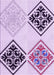Patterned Orchid Purple Rug, pat646pur