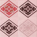 Round Patterned Light Rose Pink Rug, pat646rd