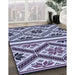 Machine Washable Transitional Blue Rug in a Family Room, wshpat647blu