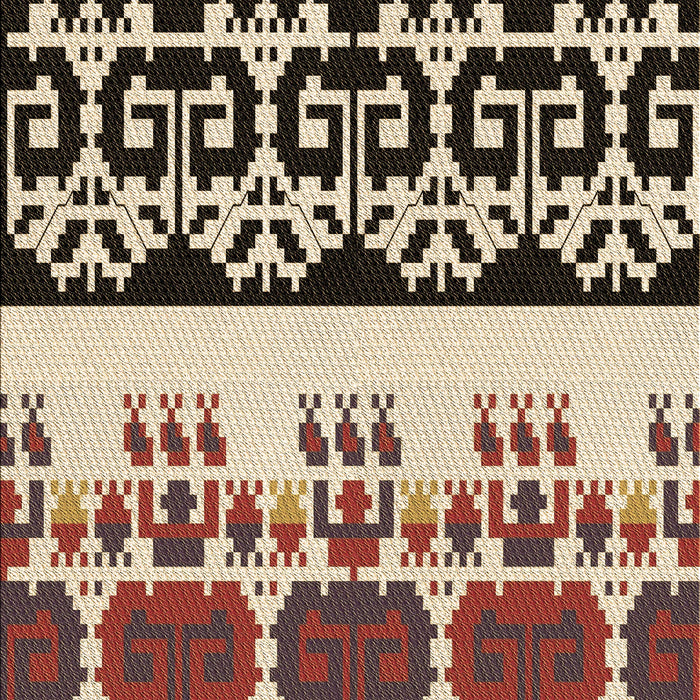 Machine Washable Transitional Vermilion Red Rug, wshpat648brn