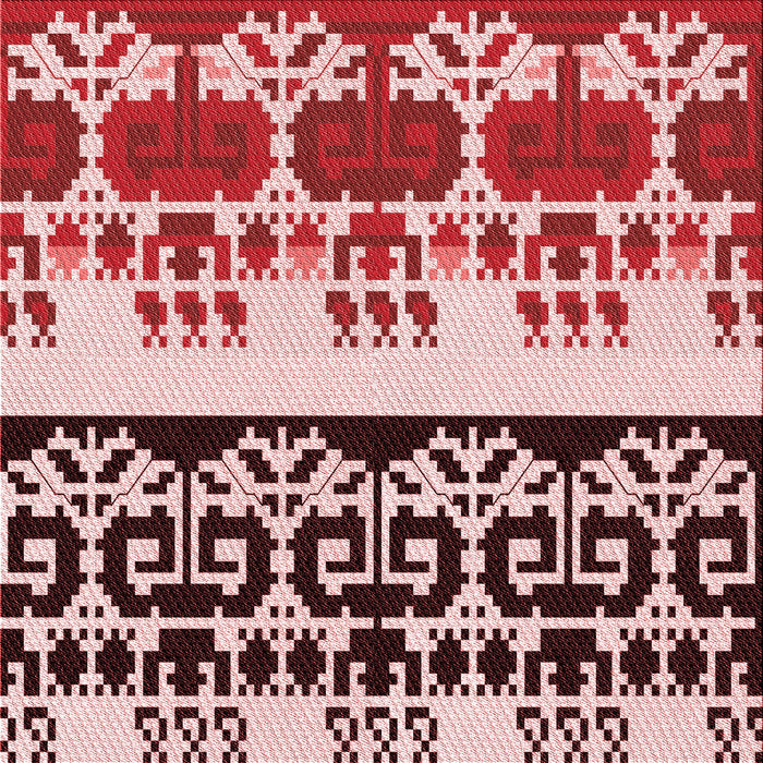 Round Machine Washable Transitional Pink Rug, wshpat648rd