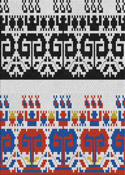 Patterned Light Gray Novelty Rug, pat648