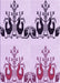 Patterned Orchid Purple Rug, pat649pur