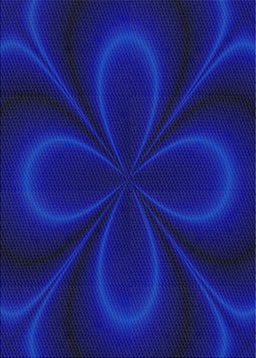 Machine Washable Transitional Earth Blue Rug, wshpat64