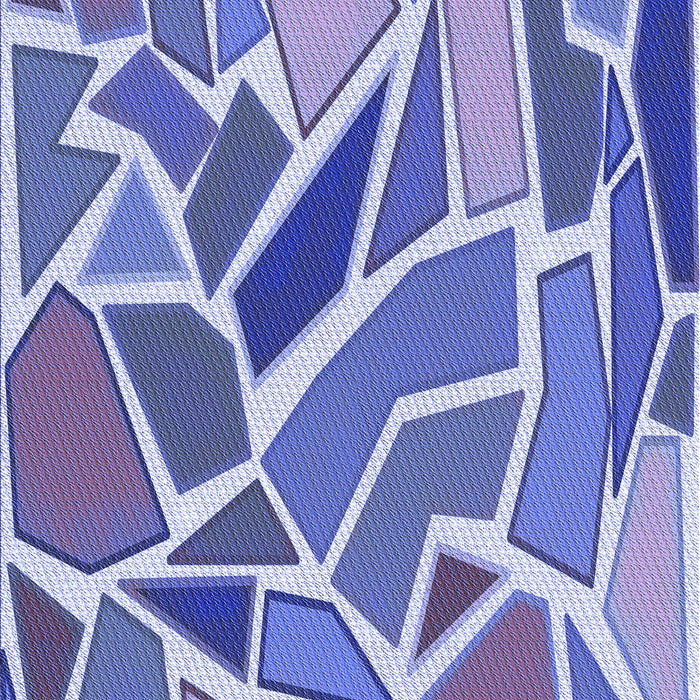 Square Patterned Jeans Blue Rug in a Living Room, pat65blu